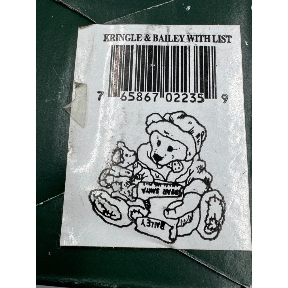 Boyds Bears & Friends Bailey The Wish List Figurine 2235 Vintage 1994 Boxed